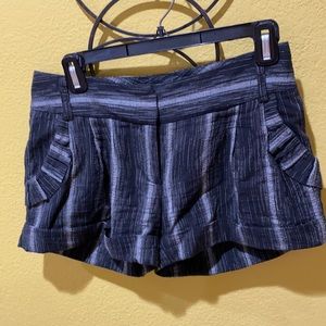 Low rise short shorts